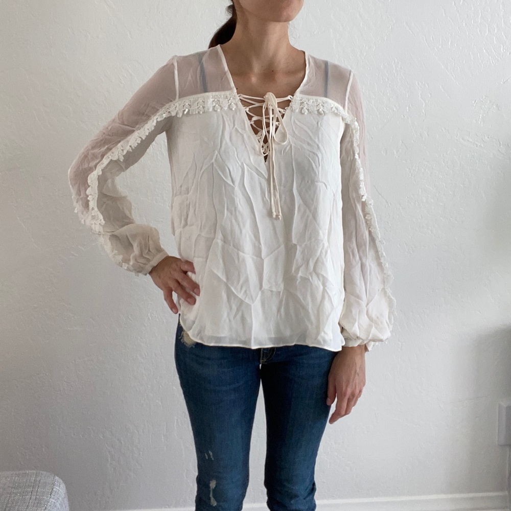 Haute Hippie silk blouse